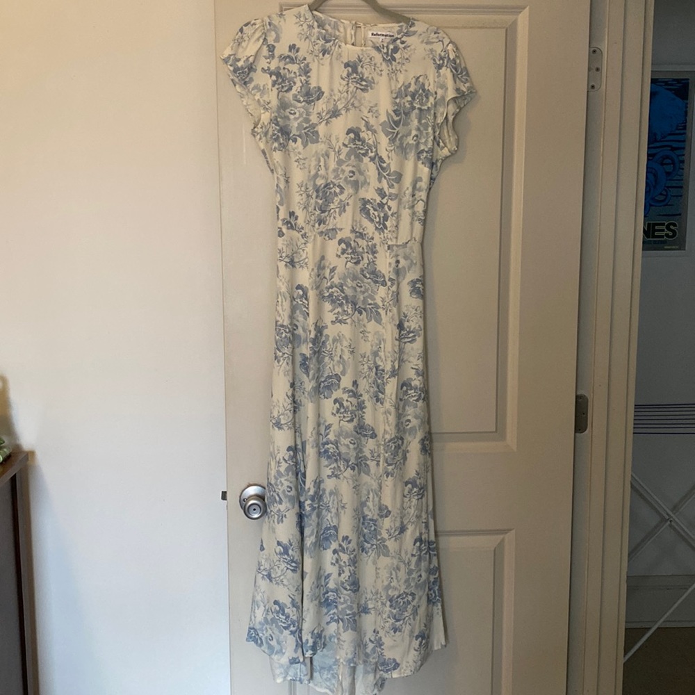 Reformation floral midi dress